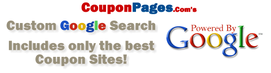 Custom Google Coupon Search